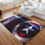 Captain America-Schild Teppich