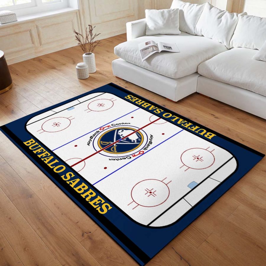 Buffalo Sabres Hockey Team NHL 2 Rink Teppich – Bild 4