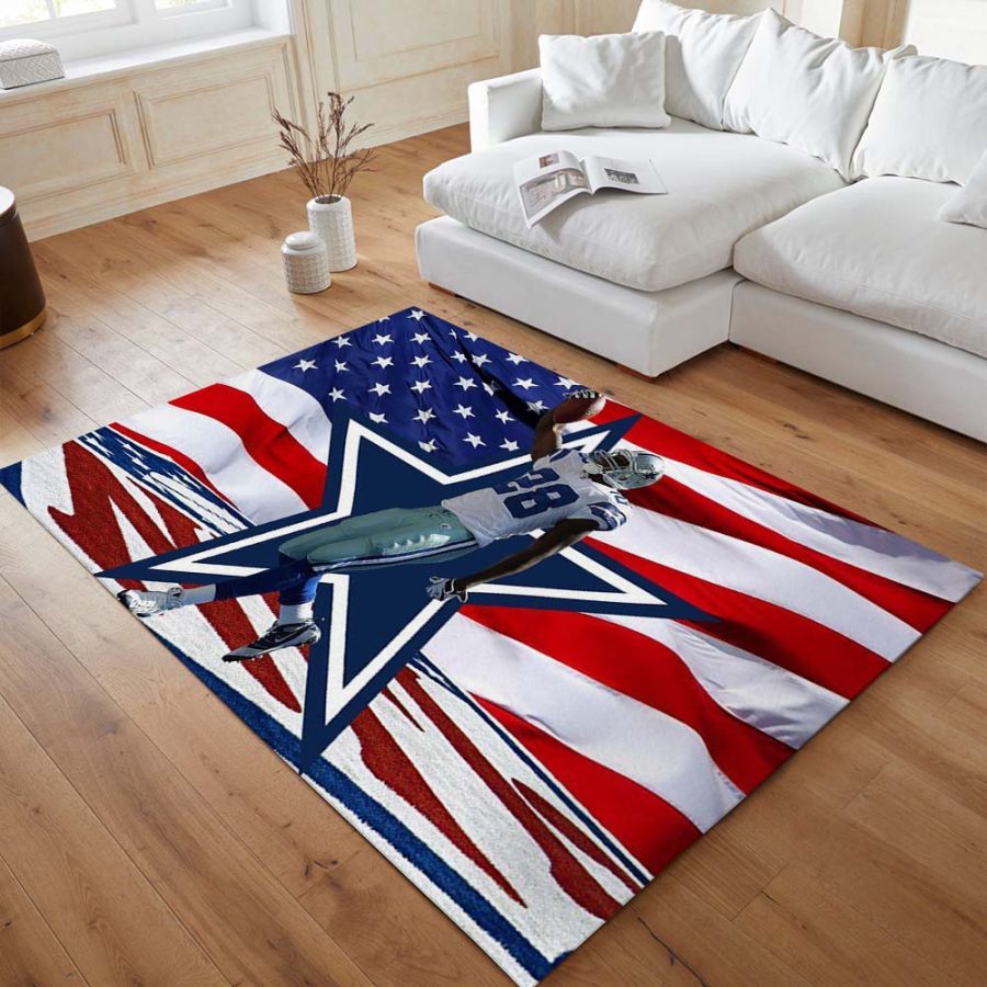 Dallas Cowboys-Fußballmannschaft NFL007 Teppich – Bild 4