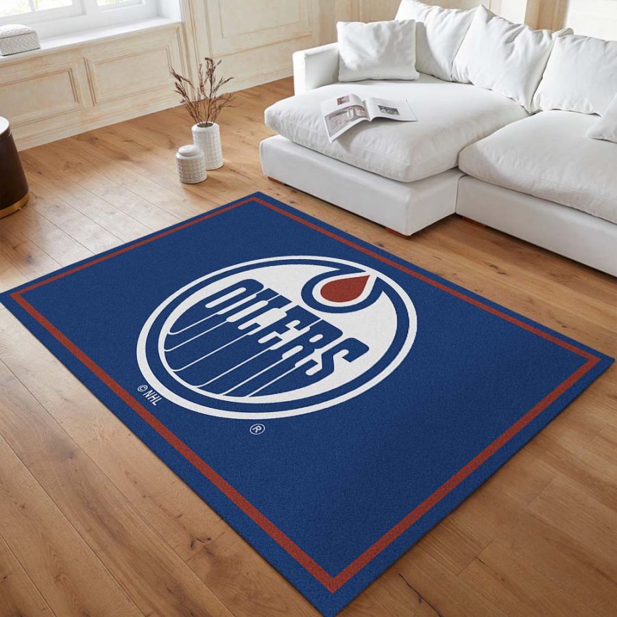 Edmonton Oilers Eishockeyteam NHL Spirit Teppich – Bild 4