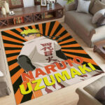 Naruto Uzumaki Charakter 11 Teppich