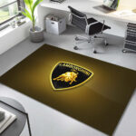 Lamborghini golden 01 Teppich