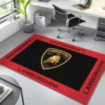 Lamborghini Rot Schwarz Teppich