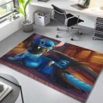 Stitch Pink Happ Teppich