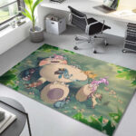 Snorlax Eeveelutions Nickerchen-Pokémon Teppich