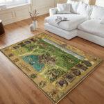 Harry-Potter-Karte 1001 Teppich