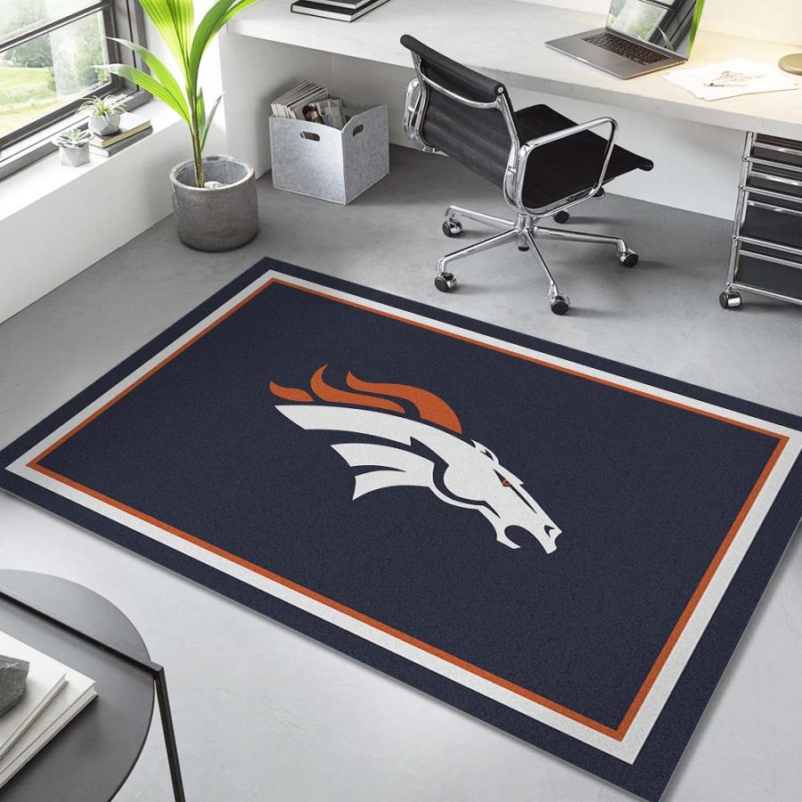 Teamgeist der Denver Broncos NFL Football Teppich – Bild 4