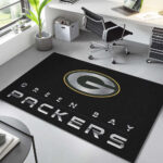 Green Bay Packers Football Team NFL Chrom Teppich