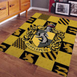 Hufflepuff Harry Potter 3 Teppich