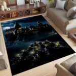 Harry-Potter-Hogwarts-Schule 5 Teppich