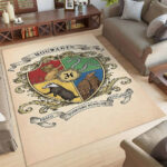 Harry-Potter-Hogwarts-Schule 8 Teppich
