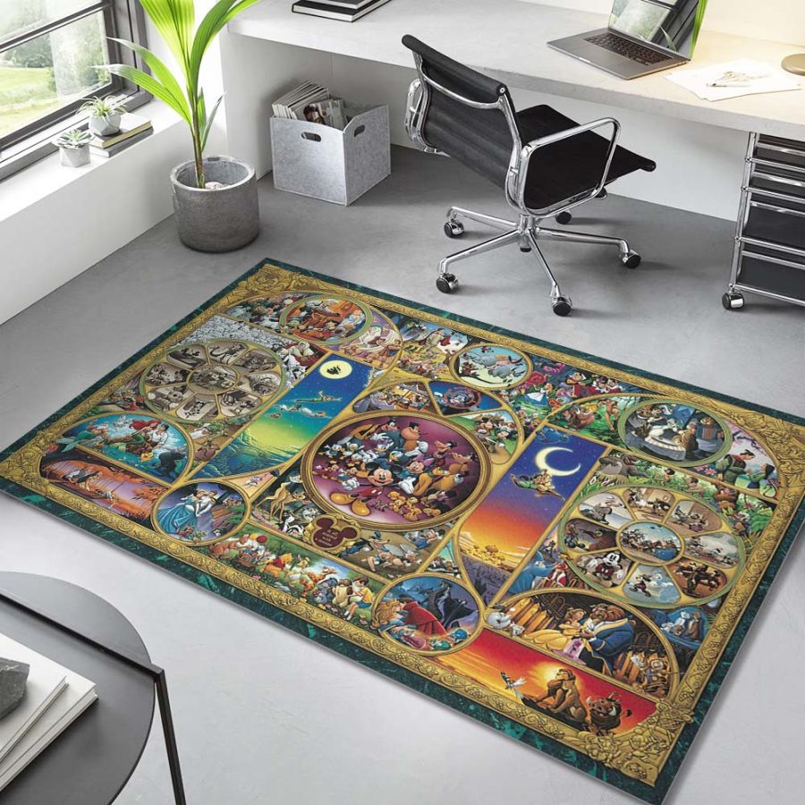 Disney Alle Charaktere 1003 Teppich – Bild 4