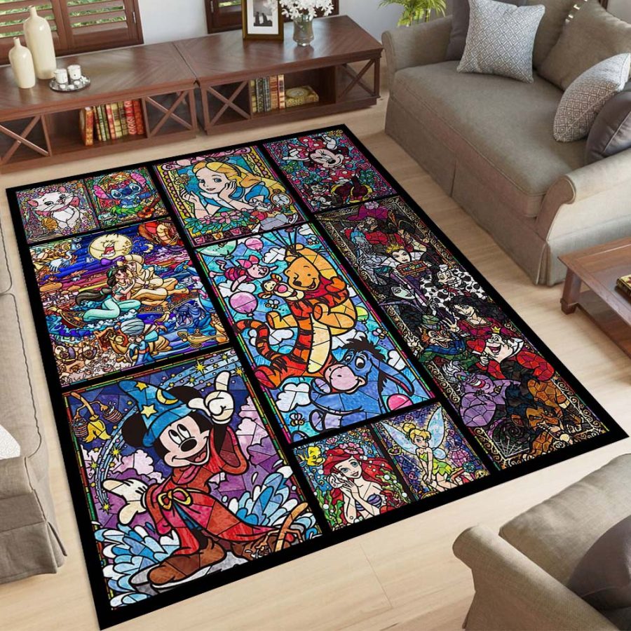 Disney Alle Charaktere 1007 Teppich – Bild 4