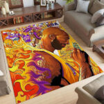 Kobe Bryant Basketball-Legende Los Angeles Lakers Teppich