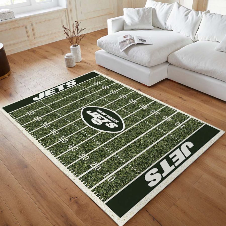 New York Jets Football Team NFL-Feld Teppich – Bild 4