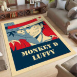 Monkey D Luffy One Piece 03 Teppich