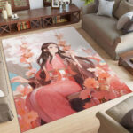 Nezuko Demon Slayer Kimetsu No Yaiba 1002 Teppich