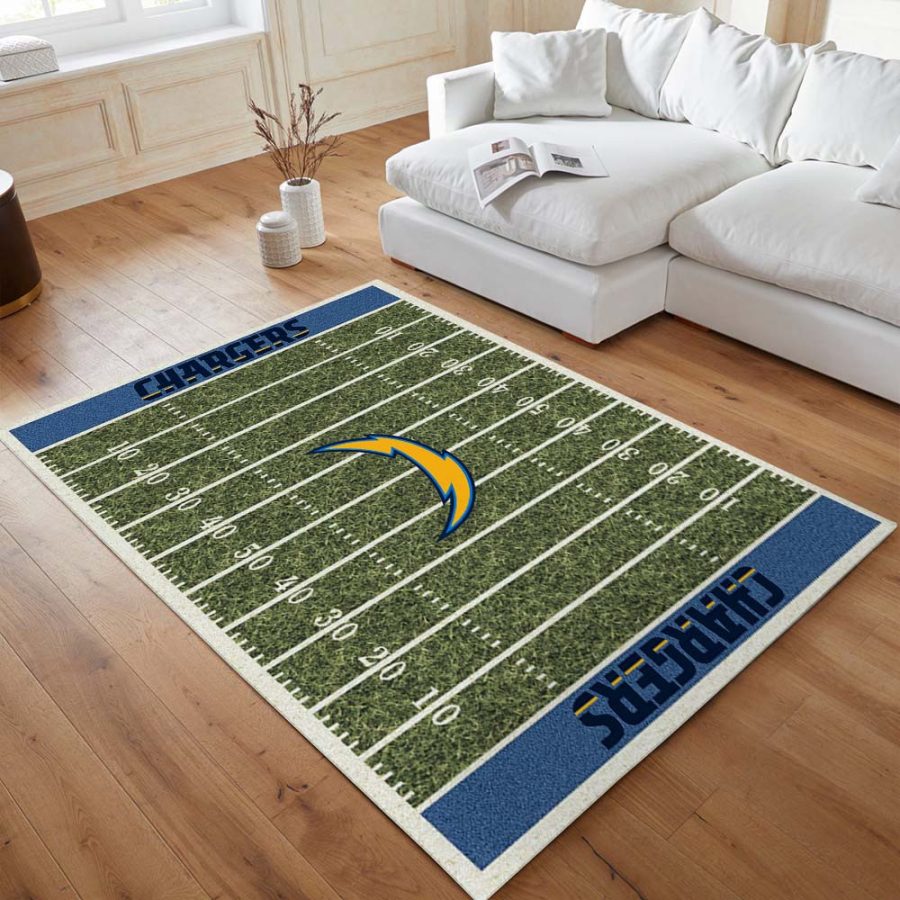 Los Angeles Chargers Football Team NFL-Feld Teppich – Bild 4