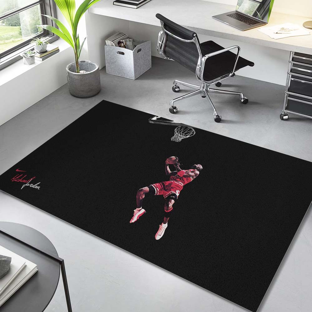 Michael Jordan legendärer Basketballspieler MJ007 Teppich