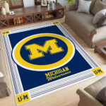 Michigan Wolverines Football Team NCAA006 Teppich