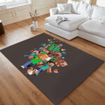 Minecraft-Charaktere 1004 Teppich