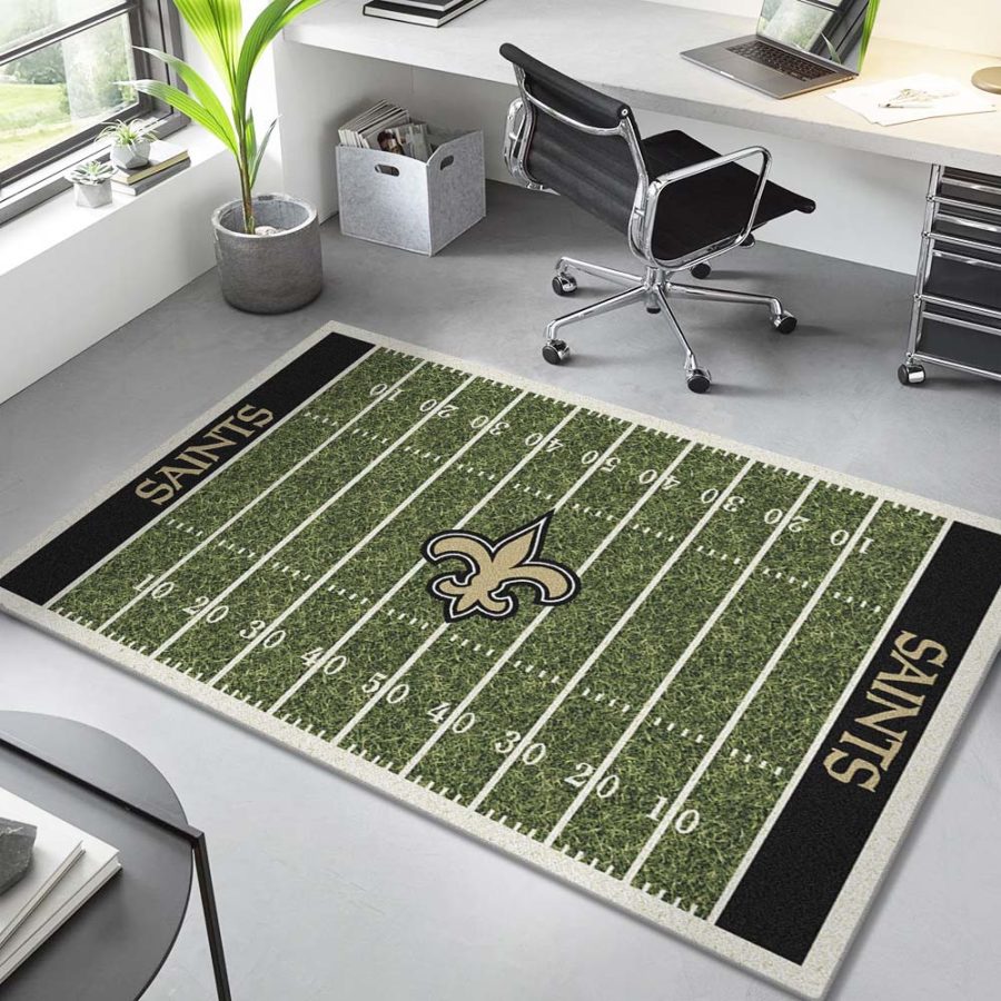 New Orleans Saints Football Team NFL-Feld Teppich – Bild 4