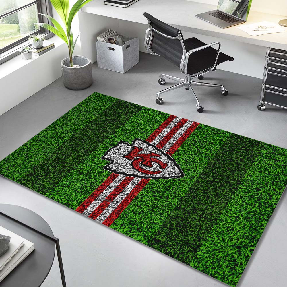 Kansas City Chiefs-Fußballmannschaft NFL007 Teppich