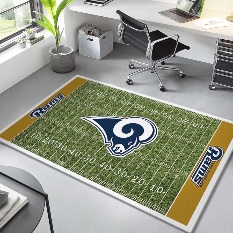 Los Angeles Rams NFL-Football-Team-Feld Teppich – Bild 4