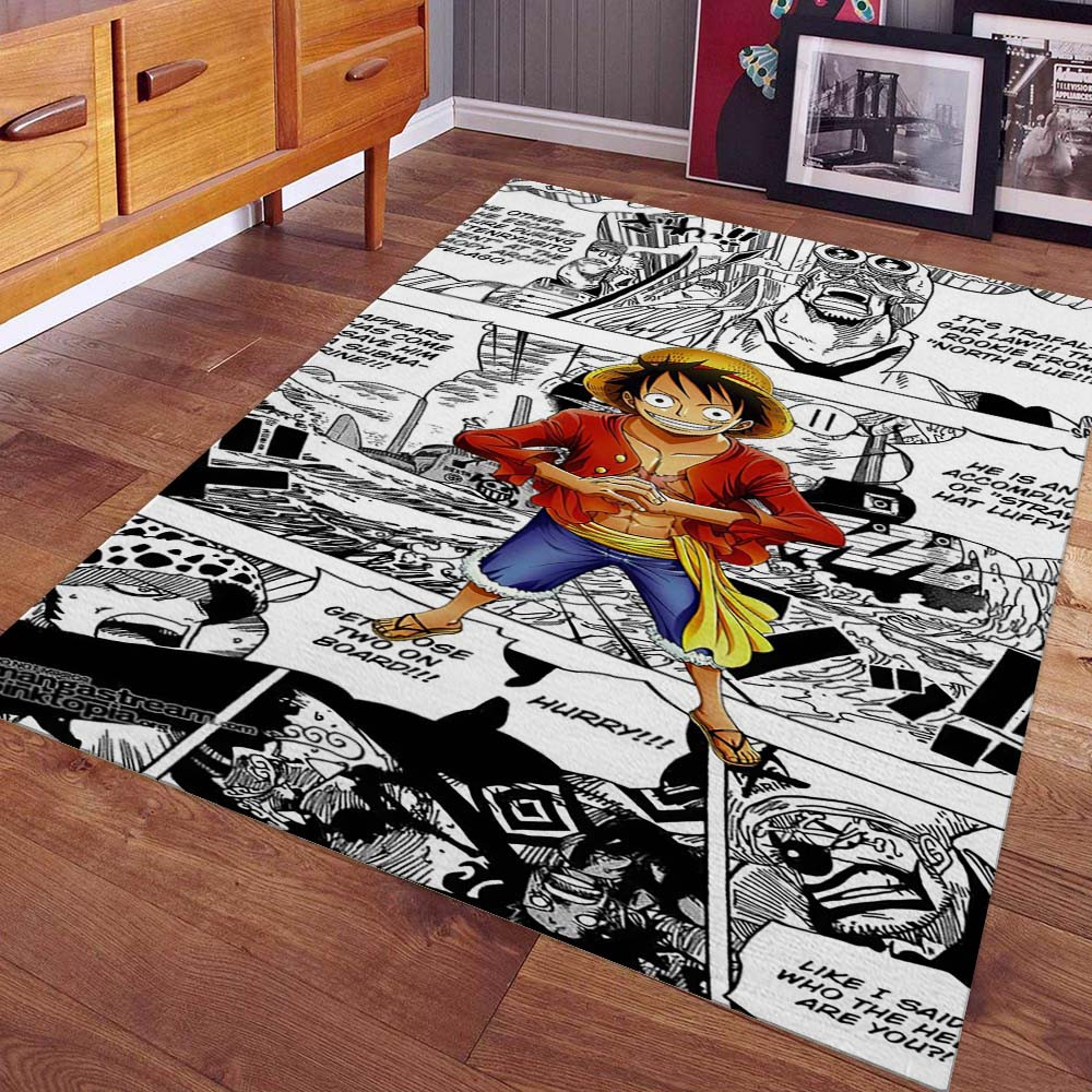 Monkey D Luffy One Piece Manga 2 Teppich
