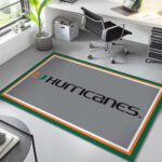 Miami Hurricanes Football Team NCAA Teppich
