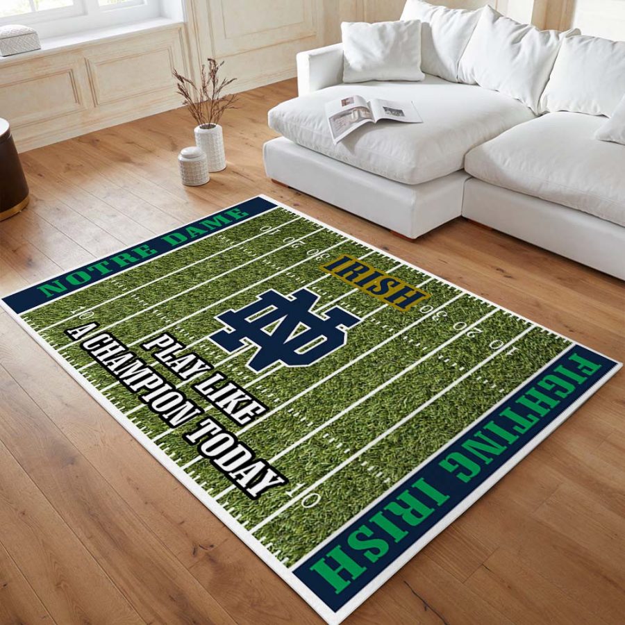 Notre Dame Fighting Irish Football Team NCAA002 Teppich – Bild 4