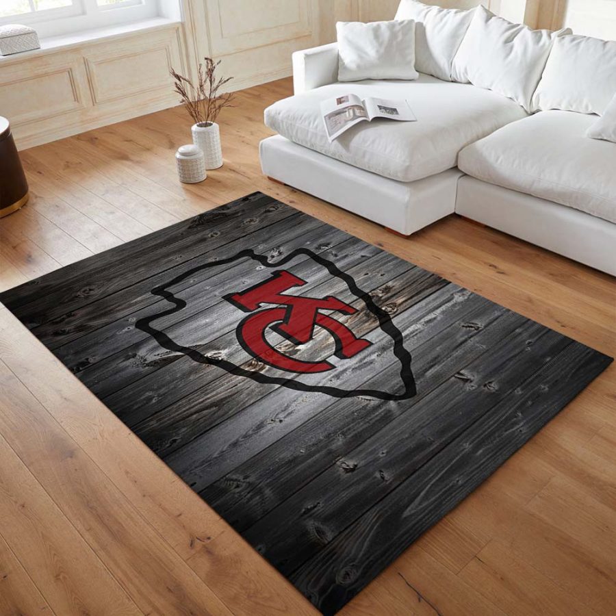 Kansas City Chiefs-Fußballmannschaft NFL003 Teppich – Bild 4