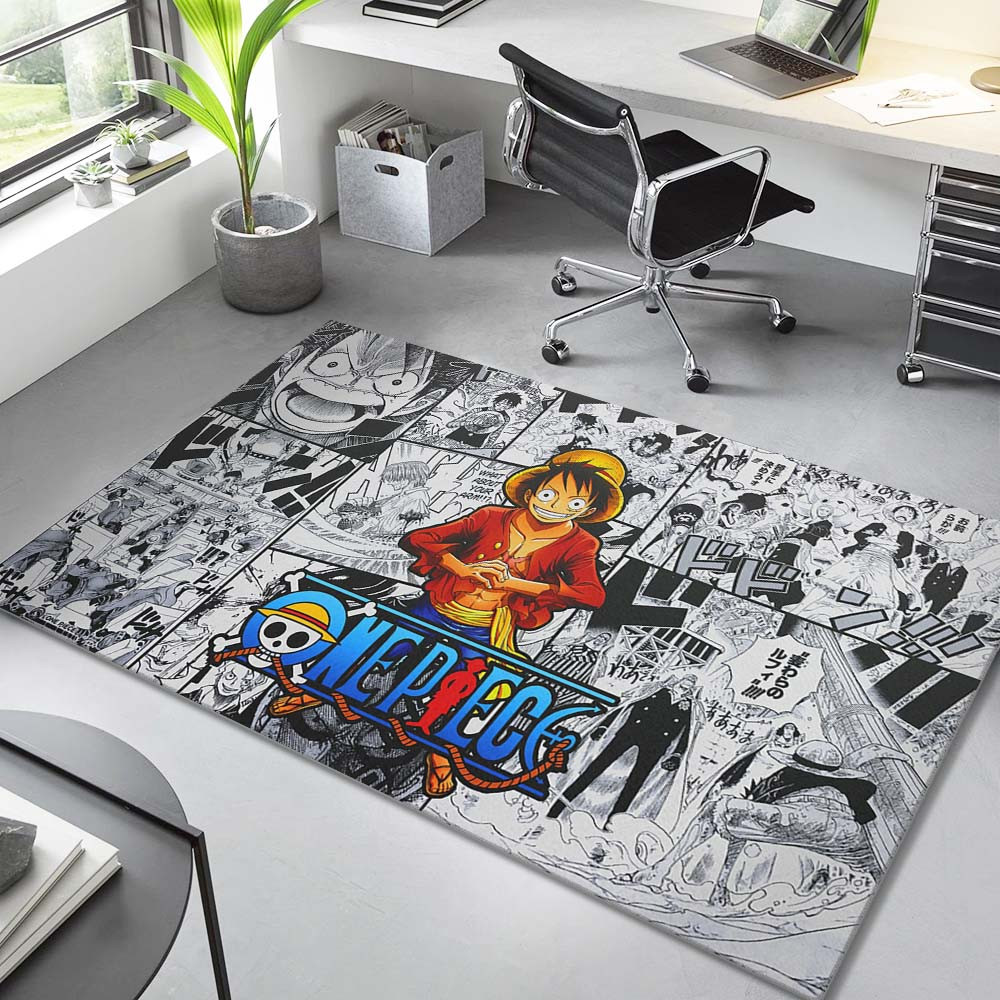 Monkey D Luffy One Piece Manga 3 Teppich