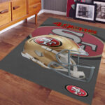 San Francisco 49ers Football Team NFL Helm Teppich