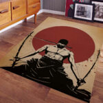 Zoro Cool One Piece 4 Teppich