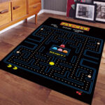 Pacman-Spiel 1001 Teppich