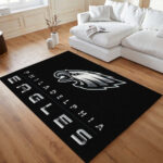 Philadelphia Eagles Football Team Chrom Teppich