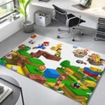 Super Mario Alle Charaktere 1008 Teppich