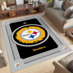 Pittsburgh Steelers Fußballmannschaft NFL005 Teppich