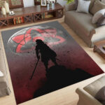 Sasuke Sharingan Blutmond 01 Teppich