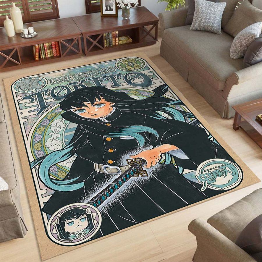 Tokito Demon Slayer Kimetsu no Yaiba Teppich – Bild 4
