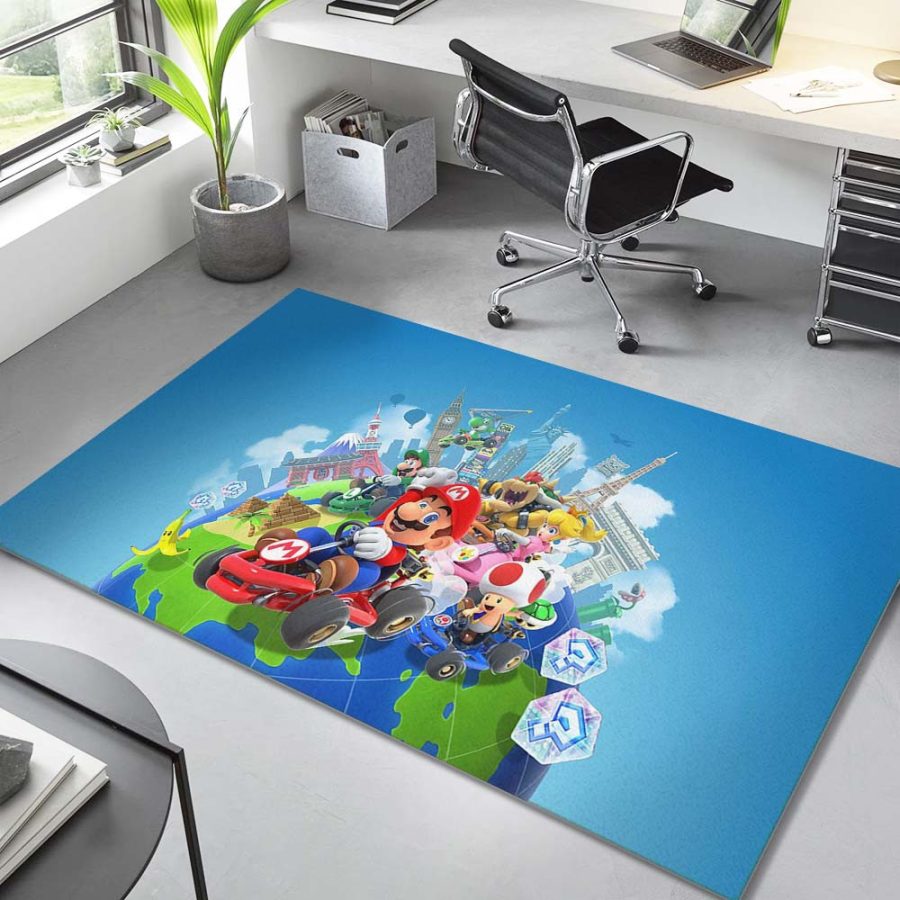 Super Mario Alle Charaktere 1012 Teppich – Bild 4