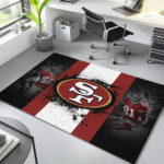 San Francisco 49ers Football Team NFL Teppich