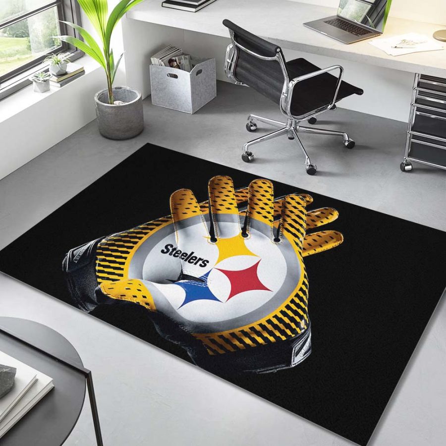 Pittsburgh Steelers Fußballmannschaft NFL001 Teppich – Bild 4