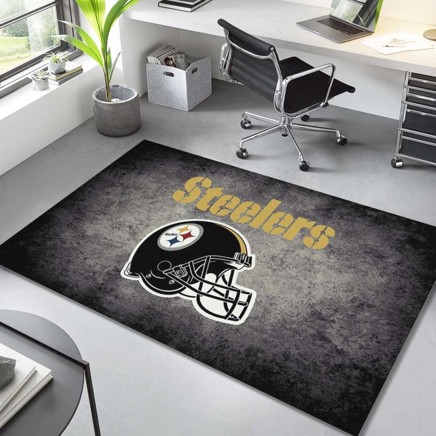 Das NFL-Fußballteam der Pittsburgh Steelers Teppich – Bild 4