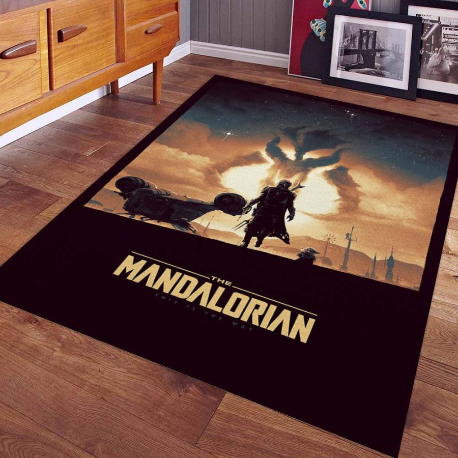 Das mandalorianische Baby Yoda 2 Teppich – Bild 4