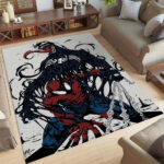 Venom Spiderman Marvel Teppich