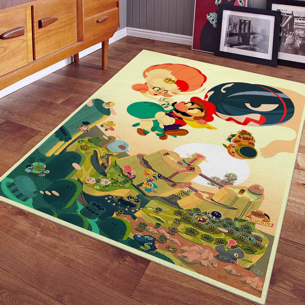 Super Mario Nintendo 1007 Teppich