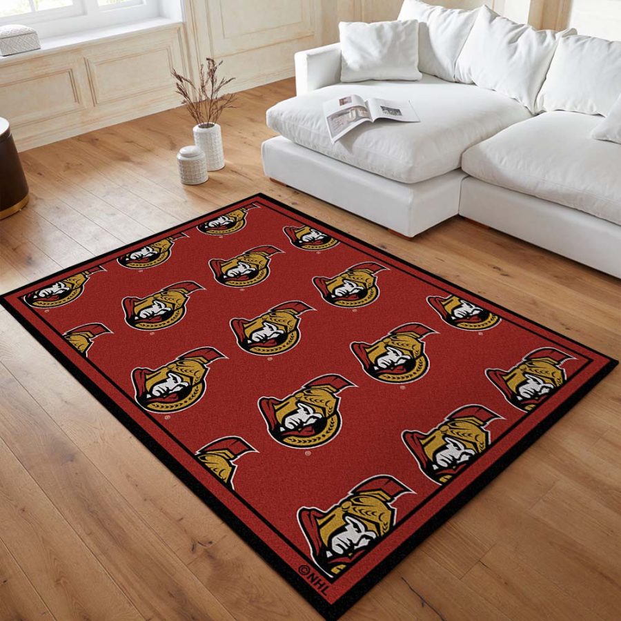 Ottawa Senators Hockey Team NHL Wiederholung Teppich – Bild 4