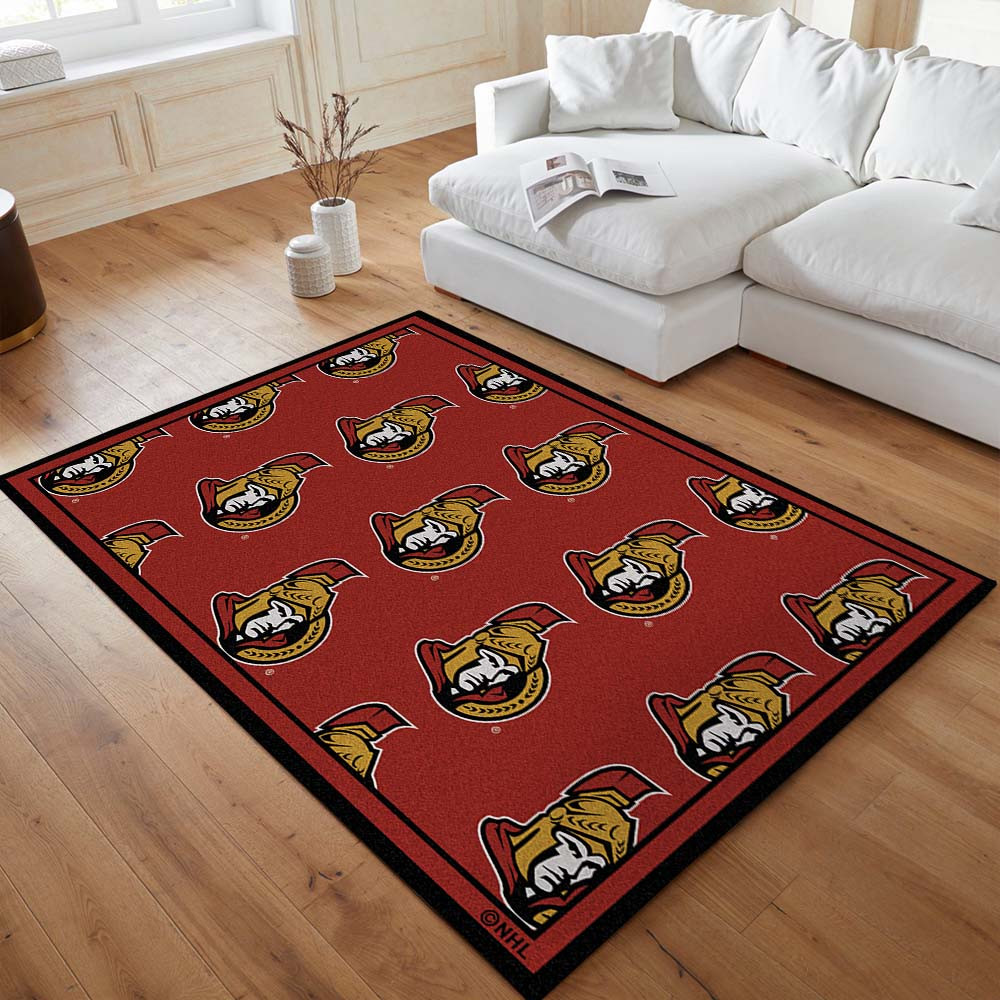Ottawa Senators Hockey Team NHL Wiederholung Teppich